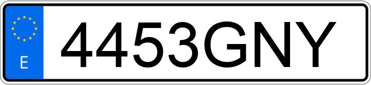 Numer rejestracyjny 4453GNY posiada AUDI A3 Numer rejestracyjny 4453GNY posiada AUDI A3