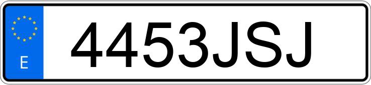 Numer rejestracyjny 4453JSJ posiada PIAGGIO BEVERLY