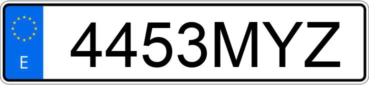 Numer rejestracyjny 4453MYZ posiada FORD FOCUS Numer rejestracyjny 4453MYZ posiada FORD FOCUS