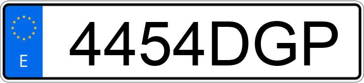 Numer rejestracyjny 4454DGP posiada VOLVO FH12 Numer rejestracyjny 4454DGP posiada VOLVO FH12