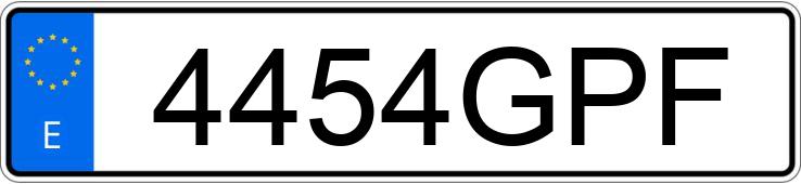 Numer rejestracyjny 4454GPF posiada SAAB 9-3 Numer rejestracyjny 4454GPF posiada SAAB 9-3