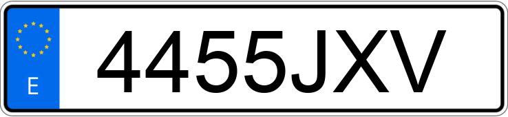 Numer rejestracyjny 4455JXV posiada AUDI A4 Numer rejestracyjny 4455JXV posiada AUDI A4