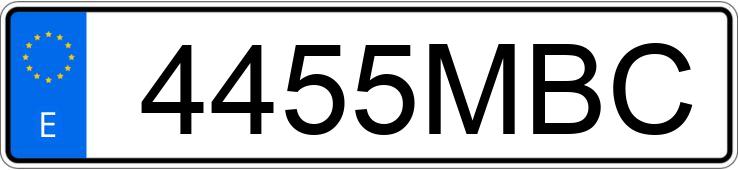 Numer rejestracyjny 4455MBC posiada NISSAN QASHQAI Numer rejestracyjny 4455MBC posiada NISSAN QASHQAI