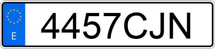 Numer rejestracyjny 4457CJN posiada RENAULT CLIO Numer rejestracyjny 4457CJN posiada RENAULT CLIO