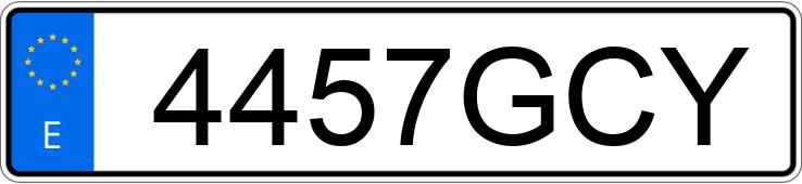 Numer rejestracyjny 4457GCY posiada NISSAN NAVARA