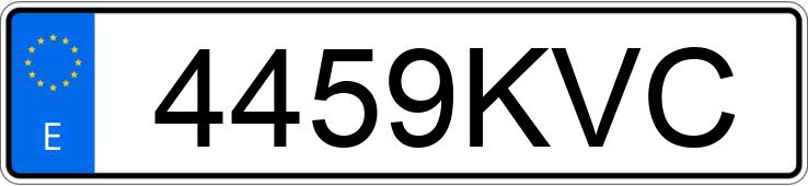 Numer rejestracyjny 4459KVC posiada OPEL CORSA