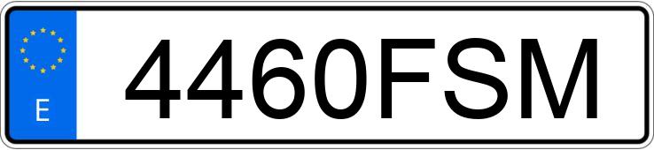 Numer rejestracyjny 4460FSM posiada OPEL ASTRA