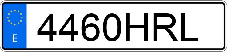 Numer rejestracyjny 4460HRL posiada RENAULT CLIO