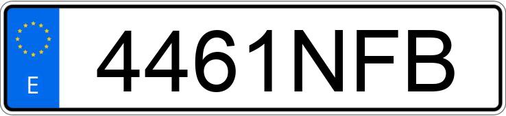 Numer rejestracyjny 4461NFB posiada TOYOTA LAND CRUISER Numer rejestracyjny 4461NFB posiada TOYOTA LAND CRUISER