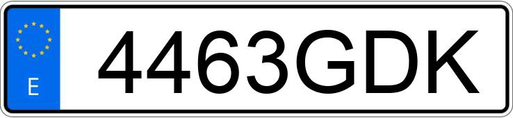 Numer rejestracyjny 4463GDK posiada AUDI A4 Numer rejestracyjny 4463GDK posiada AUDI A4
