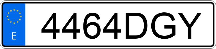 Numer rejestracyjny 4464DGY posiada NISSAN PICK UP Numer rejestracyjny 4464DGY posiada NISSAN PICK UP