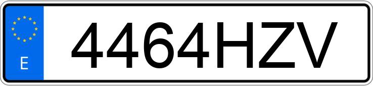 Numer rejestracyjny 4464HZV posiada KYMCO SUPER DINK