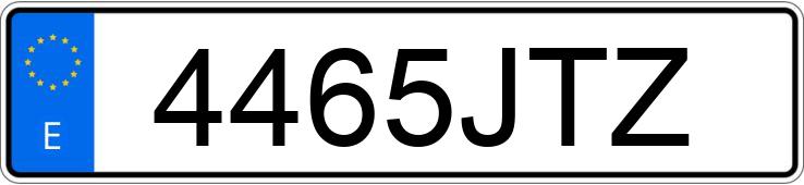 Numer rejestracyjny 4465JTZ posiada AUDI A4 Numer rejestracyjny 4465JTZ posiada AUDI A4