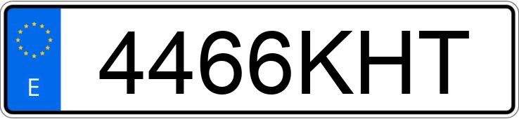 Numer rejestracyjny 4466KHT posiada HYUNDAI KONA Numer rejestracyjny 4466KHT posiada HYUNDAI KONA