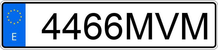 Numer rejestracyjny 4466MVM posiada FORD EXPLORER