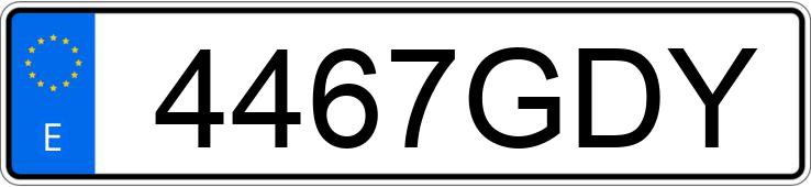 Numer rejestracyjny 4467GDY posiada CITROEN C4 Numer rejestracyjny 4467GDY posiada CITROEN C4