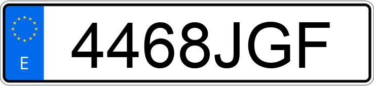 Numer rejestracyjny 4468JGF posiada OPEL ASTRA Numer rejestracyjny 4468JGF posiada OPEL ASTRA