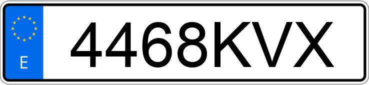 Numer rejestracyjny 4468KVX posiada OPEL CORSA Numer rejestracyjny 4468KVX posiada OPEL CORSA