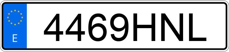 Numer rejestracyjny 4469HNL posiada VOLKSWAGEN GOLF Numer rejestracyjny 4469HNL posiada VOLKSWAGEN GOLF