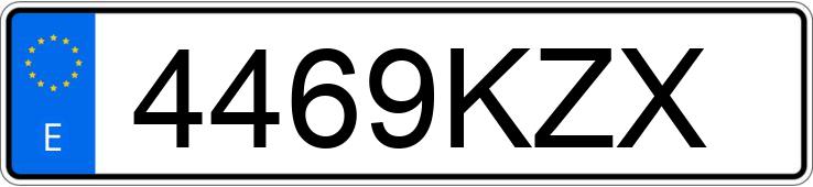 Numer rejestracyjny 4469KZX posiada RENAULT CLIO Numer rejestracyjny 4469KZX posiada RENAULT CLIO