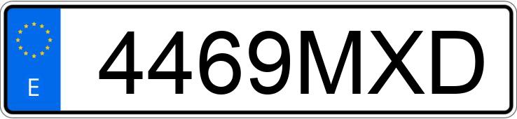 Numer rejestracyjny 4469MXD posiada CITROEN C4