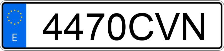 Numer rejestracyjny 4470CVN posiada LANCIA THESIS