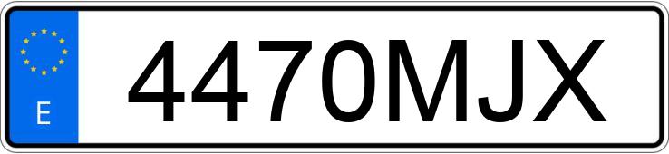 Numer rejestracyjny 4470MJX posiada TOYOTA YARIS Numer rejestracyjny 4470MJX posiada TOYOTA YARIS