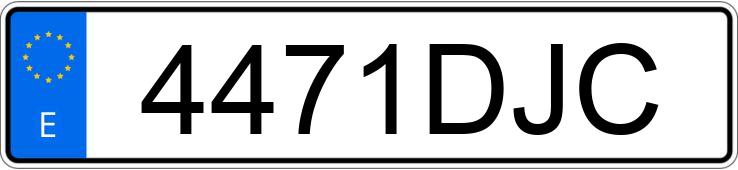 El número de registro 4471DJC tiene CITROEN C3 El número de registro 4471DJC tiene CITROEN C3