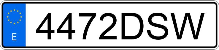 Numer rejestracyjny 4472DSW posiada OPEL ASTRA GTC Numer rejestracyjny 4472DSW posiada OPEL ASTRA GTC