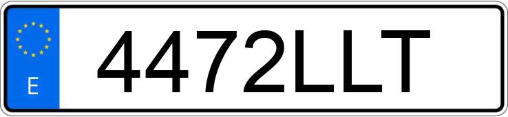 Numer rejestracyjny 4472LLT posiada MAZDA CX-5