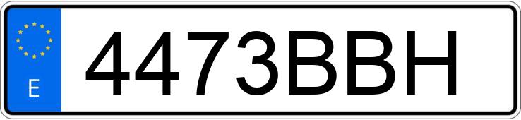 Numer rejestracyjny 4473BBH posiada IVECO EUROSTAR