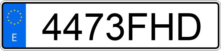 Numer rejestracyjny 4473FHD posiada RENAULT TRAFIC Numer rejestracyjny 4473FHD posiada RENAULT TRAFIC