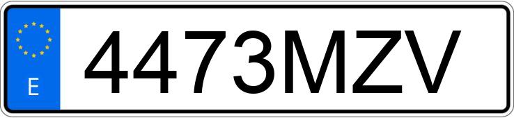 Numer rejestracyjny 4473MZV posiada PEUGEOT 5008