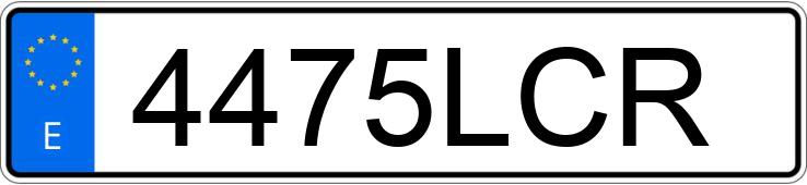 Numer rejestracyjny 4475LCR posiada TOYOTA GR SUPRA Numer rejestracyjny 4475LCR posiada TOYOTA GR SUPRA