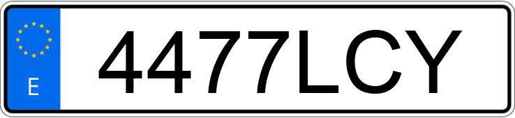 Numer rejestracyjny 4477LCY posiada FORD MONDEO