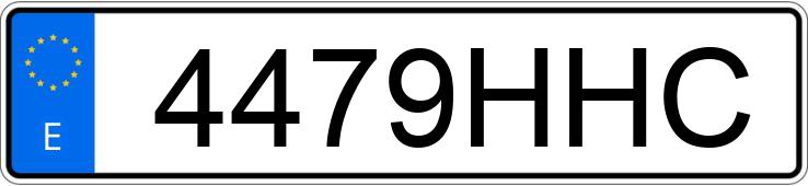 Numer rejestracyjny 4479HHC posiada NISSAN PIXO