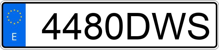 Numer rejestracyjny 4480DWS posiada OPEL ASTRA Numer rejestracyjny 4480DWS posiada OPEL ASTRA