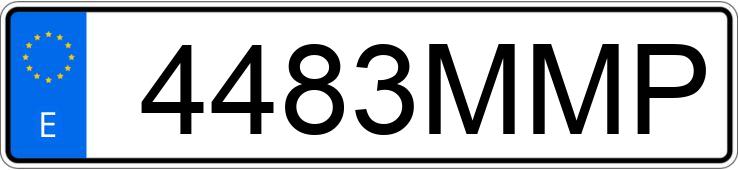 Numer rejestracyjny 4483MMP posiada RENAULT EXPRESS Numer rejestracyjny 4483MMP posiada RENAULT EXPRESS