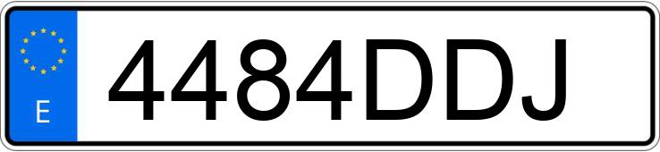 Numer rejestracyjny 4484DDJ posiada ALFA ROMEO 147 Numer rejestracyjny 4484DDJ posiada ALFA ROMEO 147