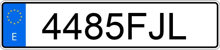 Numer rejestracyjny 4485FJL posiada BMW SERIE 5 Numer rejestracyjny 4485FJL posiada BMW SERIE 5