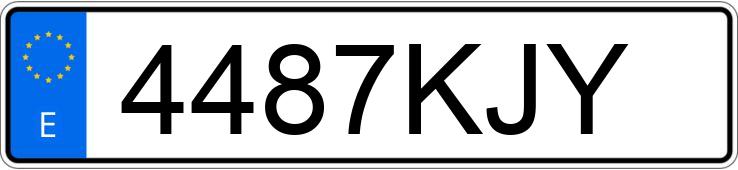 Numer rejestracyjny 4487KJY posiada RENAULT CLIO Numer rejestracyjny 4487KJY posiada RENAULT CLIO