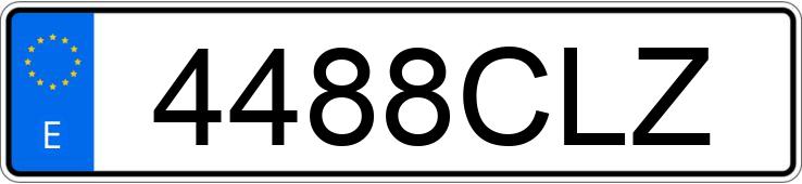 Numer rejestracyjny 4488CLZ posiada FIAT STILO Numer rejestracyjny 4488CLZ posiada FIAT STILO