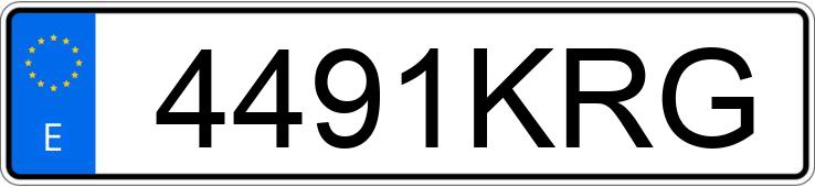 Numer rejestracyjny 4491KRG posiada KYMCO SUPER DINK Numer rejestracyjny 4491KRG posiada KYMCO SUPER DINK