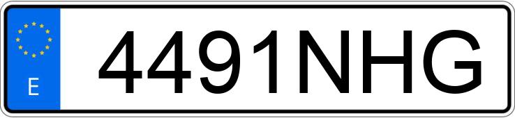 Numer rejestracyjny 4491NHG posiada TOYOTA C-HR