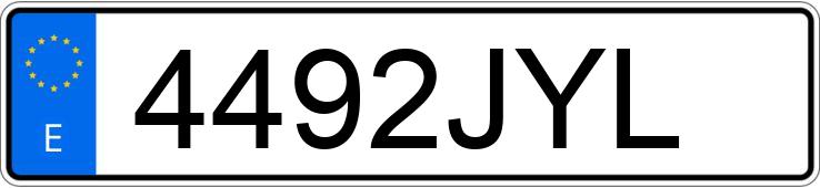 Numer rejestracyjny 4492JYL posiada RENAULT CAPTUR Numer rejestracyjny 4492JYL posiada RENAULT CAPTUR