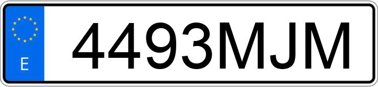 Numer rejestracyjny 4493MJM posiada VOLKSWAGEN TAIGO Numer rejestracyjny 4493MJM posiada VOLKSWAGEN TAIGO