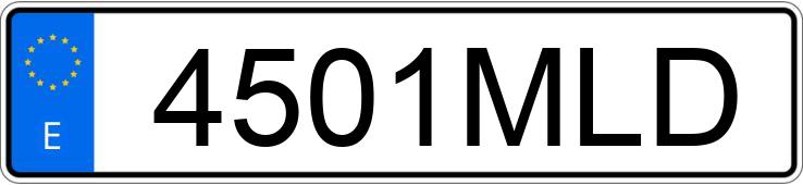Numer rejestracyjny 4501MLD posiada PEUGEOT 208