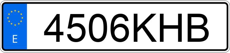 Numer rejestracyjny 4506KHB posiada VOLKSWAGEN SPORTSVAN Numer rejestracyjny 4506KHB posiada VOLKSWAGEN SPORTSVAN