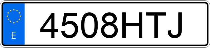 Numer rejestracyjny 4508HTJ posiada FORD GRAND C-MAX Numer rejestracyjny 4508HTJ posiada FORD GRAND C-MAX