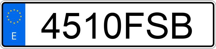 Numer rejestracyjny 4510FSB posiada HYUNDAI TUCSON